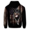 AOPH-U-Dog-AmerFlagZipp-RotWei-210809NA10 @ Rottweiler American Flag Zipper-Rottweiler Usa Flag Zipper All Over Print Hoodie