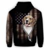 AOPH-U-Dog-AmerFlagZipp-Beagle-210809NA10 @ Beagle American Flag Zipper-Beagle Usa Flag Zipper All Over Print Hoodie