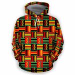 AOPH-U-Ctry-AfriPrinPtn-Afri-210809NA10 @ African Print Pattern-African Pattern All Over Print Hoodie