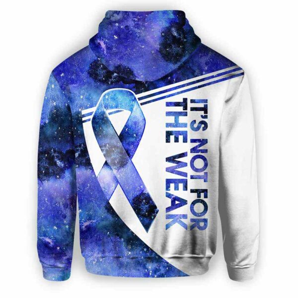 AOPH-U-Awa-BlueGlxyWate-T1d-210809NA10 @ T1d Blue Galaxy Watercolor-T1D Warrior Blue Galaxy All Over Print Hoodie