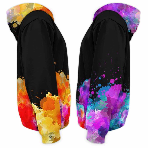 AOPH-U-Hobb-WateLove-Pklb-210908VY10 @ Pickleball Watercolor Love-Pickleball Watercolor Love All Over Print Hoodie