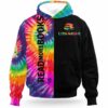 AOPH-U-Job-ReadMoreBook-T11-210908VY10 @ Librarian Read More Books-Librarian Tie Dye Read More Books All Over Print Hoodie