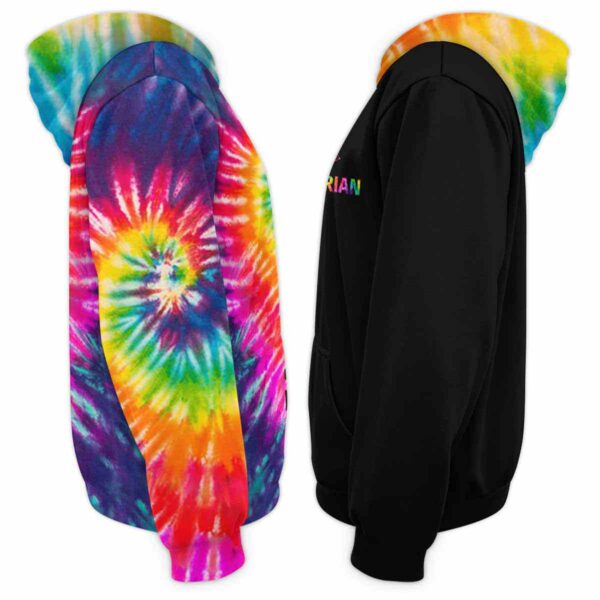 AOPH-U-Job-ReadMoreBook-T11-210908VY10 @ Librarian Read More Books-Librarian Tie Dye Read More Books All Over Print Hoodie