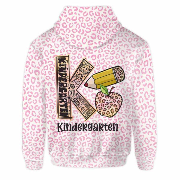 AOPH-U-Job-KindPinkLeop-Sc14-210928VA10 @ Kindergarten Pink Leopard-Kindergarten Pink Leopard All Over Print Hoodie