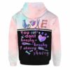 AOPH-U-Job-PastLove-Dgrm-210928VA10 @ Dog Groomer Pastel Love-Dog Groomer Pastel Love Brushy All Over Print Hoodie