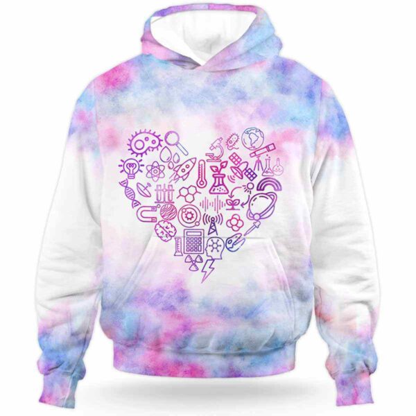 AOPH-U-Job-WateHear-T14-210930VY10 @ Science Teacher Watercolor Heart-Science Teacher Watercolor Heart All Over Print Hoodie