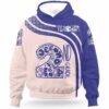 AOPH-U-Job-2ndGradLine-Sc2-210925NA10 @ 2nd Grade 2nd Grade Line-2Nd Grade Teacher Navy Line All Over Print Hoodie