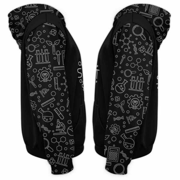 AOPH-U-Job-StemPtn-T14-210930VY10 @ Science Teacher Steminist Pattern-Science Teacher Steminist Pattern All Over Print Hoodie