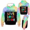 AOPH-U-Job-LiveLoveTeac-6Tcer-211001VA10 @ 6th Grade Teacher Live Love Teach-6Th Grade Teacher Live Love Teach Hoodie