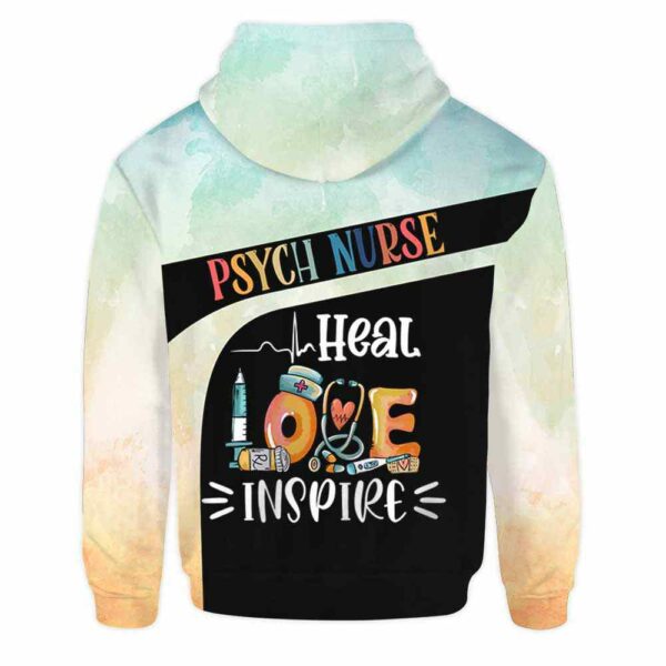 AOPH-U-Nur-HealLoveInsp-N18-211001VA10 @ Psych Nurse Heal Love Inspire-Psych Nurse Heal Love Inspire Hoodie