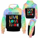 AOPH-U-Job-LiveLoveTeac-T22-211001VA10 @ Facs Teacher Live Love Teach-Facs Teacher Live Love Teach Hoodie