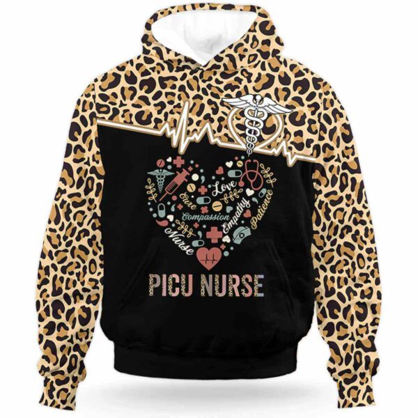 AOPH-U-Nur-SheWorkWill-N13-211001VA10 @ Picu Nurse She works willingly-Picu Nurse She Works Willingly Hoodie