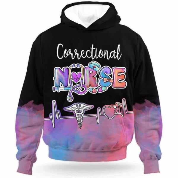 AOPH-U-Nur-PastNurs-N20-211001VA10 @ Correctional Nurse Pastel Nurse-Correctional Nurse Pastel Nurse Hoodie