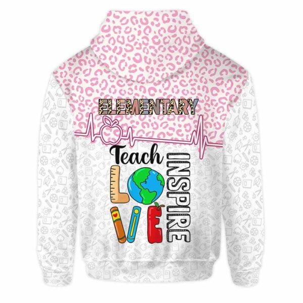AOPH-U-Job-TeacLoveInspPinkLeop-Sc11-211001VA10 @ Elementary Teach Love Inspire Pink Leopard-Elementary Teach Love Inspire Pink Leopard Hoodie