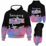 AOPH-U-Nur-PastNurs-N1-211001VA10 @ Emergency Nurse Pastel Nurse-Emergency Nurse Pastel Nurse Hoodie