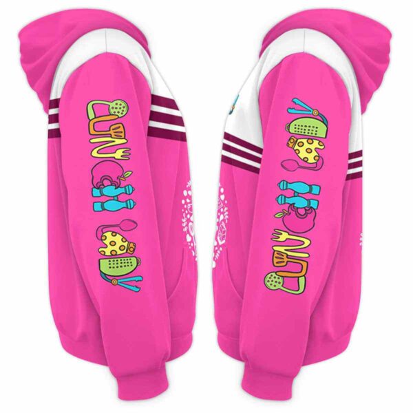 AOPH-U-Job-HearTool-Llady-211004VY10 @ Lunch Lady Heart Tools-Lunch Lady Heart Love Pink 3D Hoodie