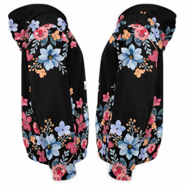 AOPH-U-Dog-DogMomLife-Dog-211007NA10 @ Dog Mom Life-Dog Flower Rocking 3D Hoodie