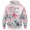 AOPH-U-M-PranMom-M0-211008NA10 @ Prangry Mom-Mom Flower Prangry Definition 3D Hoodie