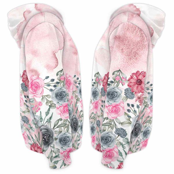 AOPH-U-M-PranMom-M0-211008NA10 @ Prangry Mom-Mom Flower Prangry Definition 3D Hoodie