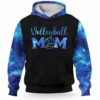 AOPH-U-Hobb-GlxyFlag-Vlbl-211009VY10 @ Volleyball Galaxy Flag-Volleyball Usa Flag Galaxy 3D Hoodie