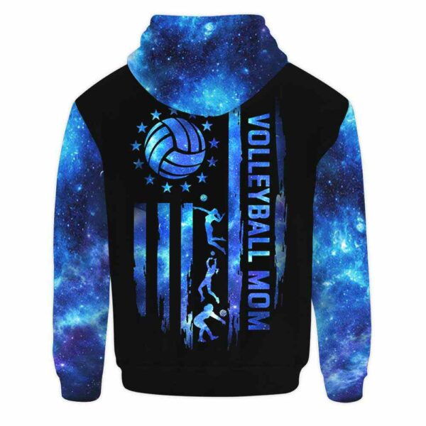 AOPH-U-Hobb-GlxyFlag-Vlbl-211009VY10 @ Volleyball Galaxy Flag-Volleyball Usa Flag Galaxy 3D Hoodie