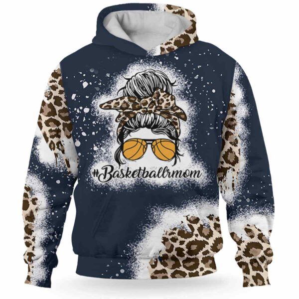 AOPH-U-Hobb-CallMeMom-Bskb-211013NA10 @ Basketball Calls Me Mom-Basketball Mom Calls Me Mom Leopard 3D Hoodie