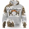 AOPH-U-Hobb-BiggFan-Vlbl-211015NA10 @ Volleyball Biggest Fan-Volleyball Mom Leopard Biggest Fan 3D Hoodie