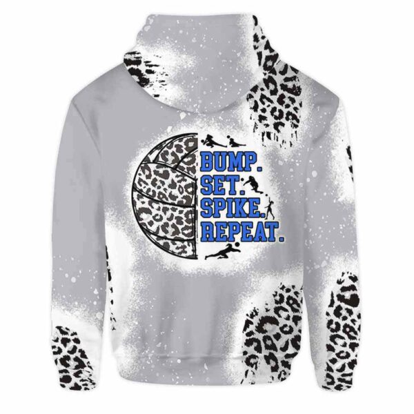 AOPH-U-Hobb-BumpSetSpikRepe-Vlbl-211015NA10 @ Volleyball Bump Set Spike Repeat-Volleyball Leopard Game Day Vibes 3D Hoodie