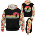 AOPH-U-Hobb-BallLine-Tnis-211011VY10 @ Tennis Ball Line-Tennis Retro Line 3D Hoodie