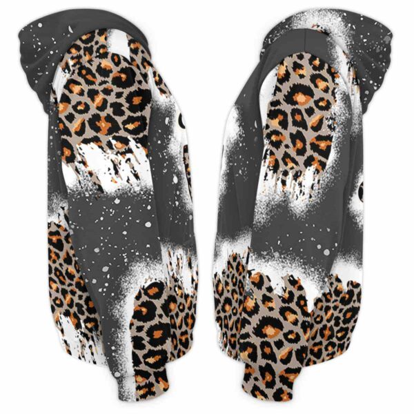 AOPH-U-Hobb-TheGoal-Hkey-211015NA10 @ Hockey The Goalie-Ice Hockey Mom Leopard Love The Goalie 3D Hoodie