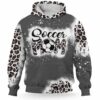 AOPH-U-Hobb-MomVoic-Socr-211012NA10 @ Soccer Mom Voice-Soccer Mom Leopard Not Yelling Just Mom Voice 3D Hoodie