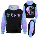 AOPH-W-Hobb-PlayWate-Sbal-211011VY10 @ Softball Girl Play Watercolor-Softball Watercolor I Play Like A Girl Try To Keep Up 3D Hoodie