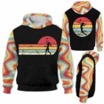 AOPH-U-Hobb-BallLine-Vlbl-211011VY10 @ Volleyball Ball Line-Volleyball Retro Line 3D Hoodie