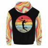 AOPH-U-Hobb-BallLine-Vlbl-211011VY10 @ Volleyball Ball Line-Volleyball Retro Line 3D Hoodie