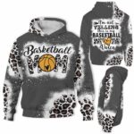 AOPH-U-Hobb-YellMomFan-Bskb-211013NA10 @ Basketball Yellin Mom Fan-Basketball Mom Not Yelling This Is My Mom Voice 3D Hoodie
