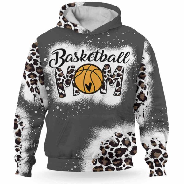 AOPH-U-Hobb-YellMomFan-Bskb-211013NA10 @ Basketball Yellin Mom Fan-Basketball Mom Not Yelling This Is My Mom Voice 3D Hoodie