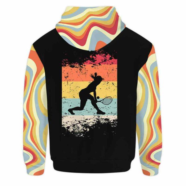 AOPH-W-Hobb-PlayLikeA-Tnis-211009VY10 @ Tennis Play Like A Girl-Tennis Retro I Play Like A Girl Try To Keep Up 3D Hoodie