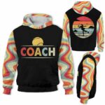 AOPH-U-Hobb-CoacBall-Tnis-211011VY10 @ Tennis Coach Ball-Tennis Coach Retro Line 3D Hoodie