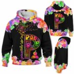 AOPH-U-Job-PIsForPara-T6-211001VY10 @ P is for Paraprofessional-Paraprofessional Watercolor P Is For Paraprofessional 3D Hoodie