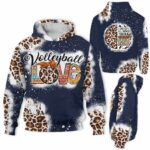 AOPH-U-Hobb-GodInMe-Vlbl-211015NA10 @ Volleyball God In Me-Volleyball Leopard Love I Can Do All Things Through Christ 3D Hoodie