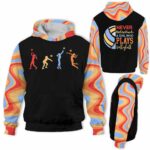 AOPH-U-Hobb-NeveUnde-Vlbl-211011VY10 @ Volleyball Never Underestimate-Volleyball Retro Never Underestimate A Girl 3D Hoodie