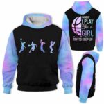AOPH-W-Hobb-PlayWate-Bskb-211011VY10 @ Basketball Girl Play Watercolor-Basketball Watercolor I Play Like A Girl Try To Keep Up 3D Hoodie