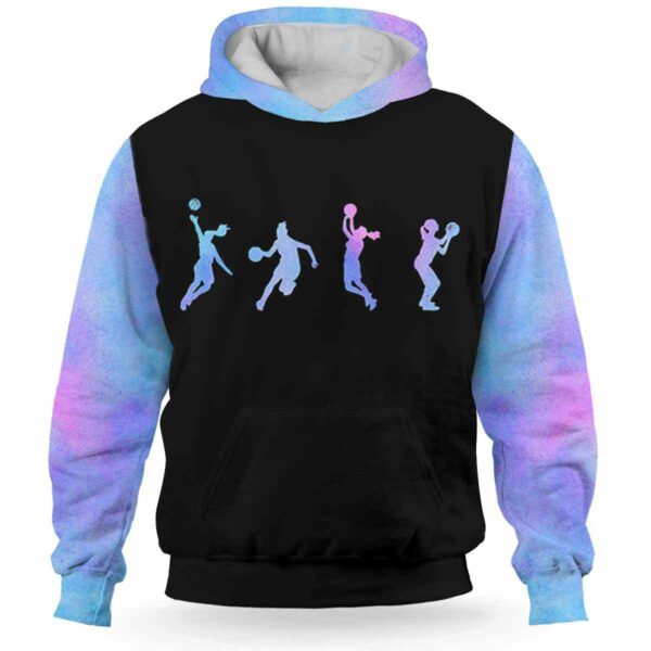 AOPH-W-Hobb-PlayWate-Bskb-211011VY10 @ Basketball Girl Play Watercolor-Basketball Watercolor I Play Like A Girl Try To Keep Up 3D Hoodie