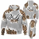 AOPH-U-Hobb-MomLifeYell-Golf-211015NA10 @ Golf Mom Life Yellow-Golf Mom Leopard 3D Hoodie