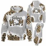 AOPH-U-Hobb-MomLife-Tnis-211015NA10 @ Tennis Mom Life-Tennis Mom Leopard 3D Hoodie