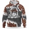 AOPH-U-Hobb-MomLifeBrow-Tnis-211015NA10 @ Tennis Mom Life Brown-Tennis Mom Leopard 3D Hoodie