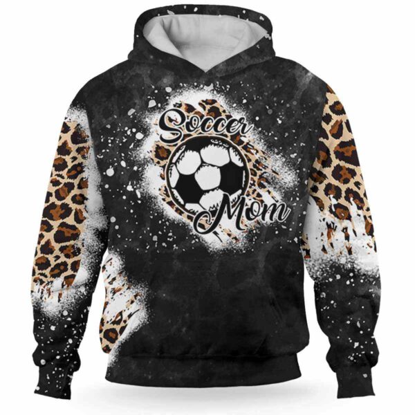 AOPH-U-Hobb-HearFiel-Socr-211011NA10 @ Soccer Heart field-Soccer Mom My Heart Is On That Field Leopard 3D Hoodie