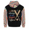 AOPH-U-Hobb-PlayBiggFan-Sbal-211011VY10 @ Softball Player Biggest Fan-Softball Aunt Retro Her Biggest Fan 3D Hoodie