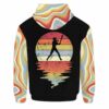 AOPH-U-Hobb-RainSuns-Bball-211009VY10 @ Baseball Rainbow Sunshine-Baseball Retro Sunshine Rainbow Just A Girl 3D Hoodie