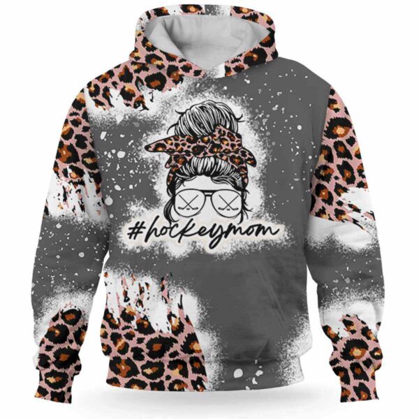 AOPH-U-Hobb-DontPuckWithMe-Hkey-211015NA10 @ Hockey Dont Puck With Me-Ice Hockey Mom Dont Puck With Me Leopard 3D Hoodie